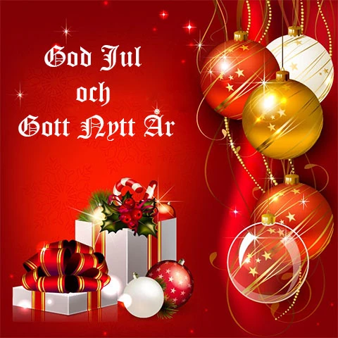 God Jul och Gott Nytt År!